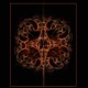 FRACTAL ART DESIGN GREETING CARD Gothic Night Cross